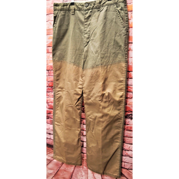 Saf-T-Bak Hunting Pants Mens 34-320 Reinforced Nylon Legs Made in Altoona USA - Picture 5 of 10